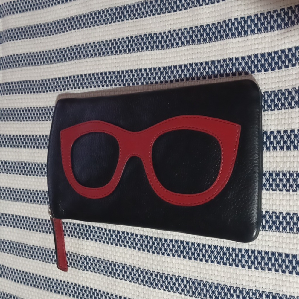 Leather eye case